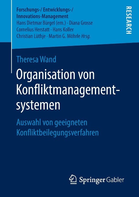 Organisation von Konfliktmanagementsystemen - Theresa Wand