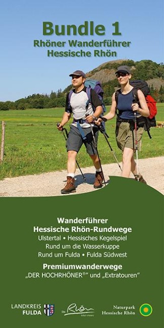 Bundle 1 Rhöner Wanderführer Hessische Rhön - Stefan Dehler