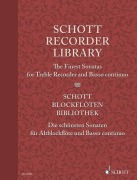 Cover-Bild zum Titel 'Schott Recorder Library. Alt-Blockflöte und Basso continuo' von ''