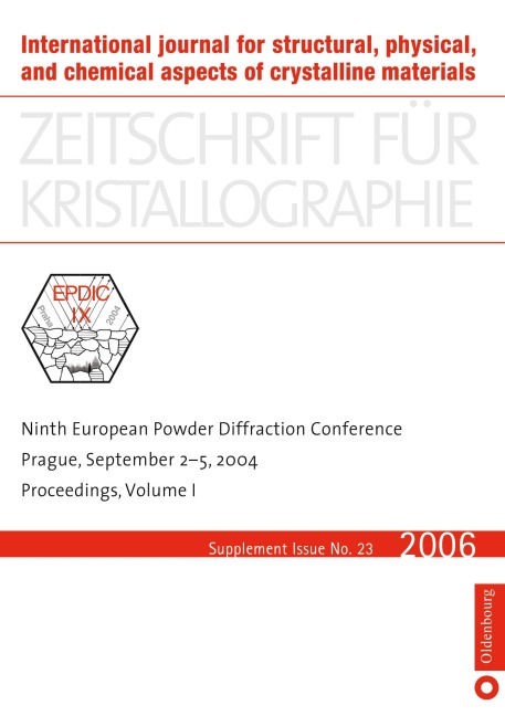 Ninth European Powder Diffraction Conference - 