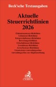 Cover-Bild zum Titel 'Aktuelle Steuerrichtlinien 2026' von ''