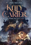 Cover-Bild zum Titel 'Kitty Carter - Dämonenkuss' von 'Jana Paradigi'