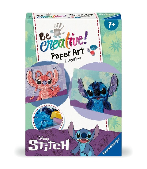 Ravensburger 23541 BeCreative Paper Art Quilling Stitch, DIY für Kinder ab 6 Jahren - 