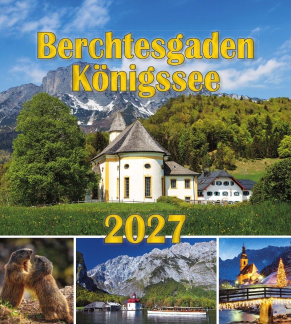 Postkartenkalender Berchtesgaden 2027 - 