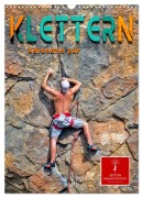 Klettern - Adrenalin pur (Wandkalender 2026 DIN A3 hoch), CALVENDO Monatskalender - Peter Roder