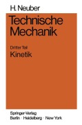 Cover-Bild zum Titel 'Technische Mechanik' von 'Heinz Neuber'