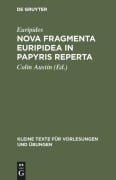 Cover-Bild zum Titel 'Nova fragmenta Euripidea in papyris reperta' von 'Euripides'