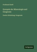 Cover-Bild zum Titel 'Synopsis der Mineralogie und Geognosie' von 'Ferdinand Senft'