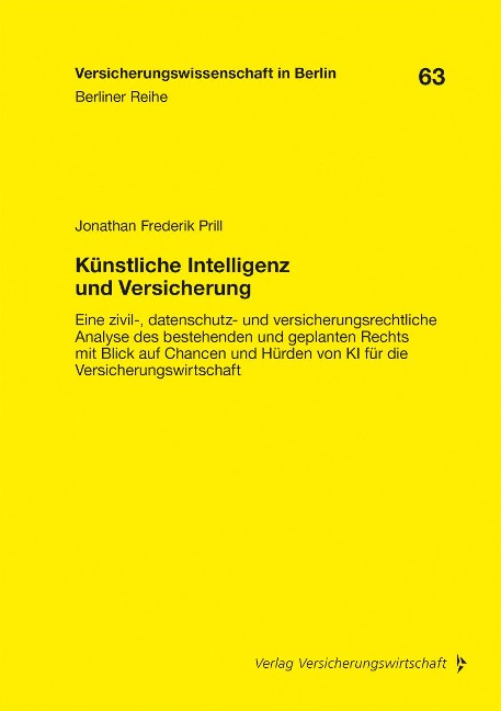 Künstliche Intelligenz und Versicherung - Jonathan Prill