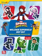 Cover-Bild zum Titel 'MARVEL Spidey und seine Super-Freunde: Welcher Superheld bist du? Quizbuch für deine Abenteuer-Welt' von ''