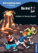Cover-Bild zum Titel 'Die drei ??? Kids, Bücherhelden 2. Klasse, Vulkan in Rocky Beach' von 'Ulf Blanck'