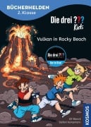 Cover-Bild zum Titel 'Die drei ??? Kids, Bücherhelden 2. Klasse, Vulkan in Rocky Beach' von 'Ulf Blanck'