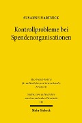 Cover-Bild zum Titel 'Kontrollprobleme bei Spendenorganisationen' von 'Susanne Hartnick'