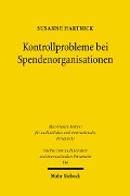 Kontrollprobleme bei Spendenorganisationen - Susanne Hartnick