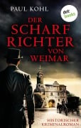 Cover-Bild zum Titel 'Der Scharfrichter von Weimar' von 'Paul Kohl'