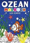 Ozean Malbuch für Kinder ¿ Kinderbuch - Kindery Verlag