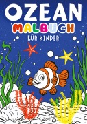 Cover-Bild zum Titel 'Ozean Malbuch für Kinder ¿ Kinderbuch' von 'Kindery Verlag'