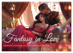 Cover-Bild zum Titel 'Fantasy in Love (Wandkalender 2026 DIN A3 quer), CALVENDO Monatskalender' von 'Kerstin Waurick'