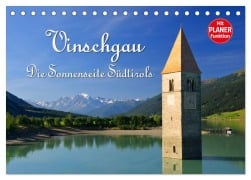 Cover-Bild zum Titel 'Vinschgau - Die Sonnenseite Südtirols (Tischkalender 2026 DIN A5 quer), CALVENDO Monatskalender' von 'LianeM LianeM'