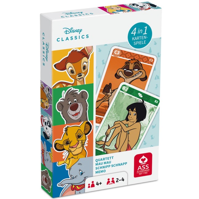 Display Disney Classics- Quartett 4 in 1 - ASS Altenburger