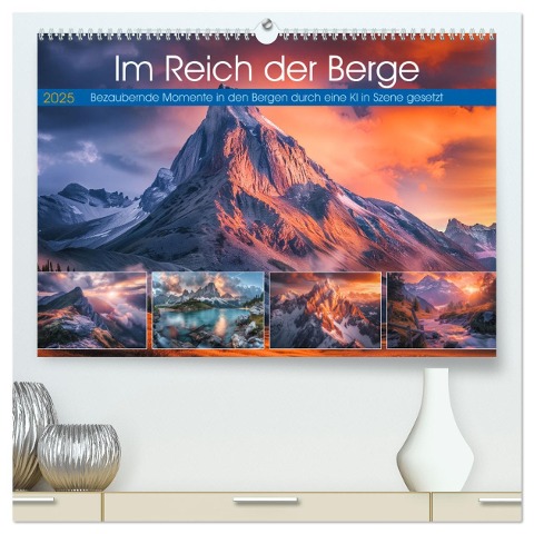 Im Reich der Berge (hochwertiger Premium Wandkalender 2025 DIN A2 quer), Kunstdruck in Hochglanz - Steffen Gierok-Latniak