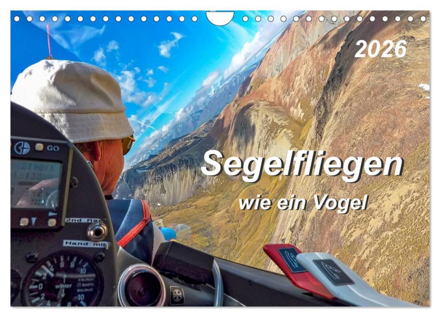 Segelfliegen - wie ein Vogel (Wandkalender 2026 DIN A4 quer), CALVENDO Monatskalender - Peter Roder