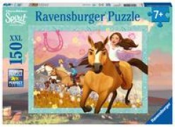 Cover-Bild zum Titel 'Spirit: wild und frei 150 Teile Puzzle XXL' von ''