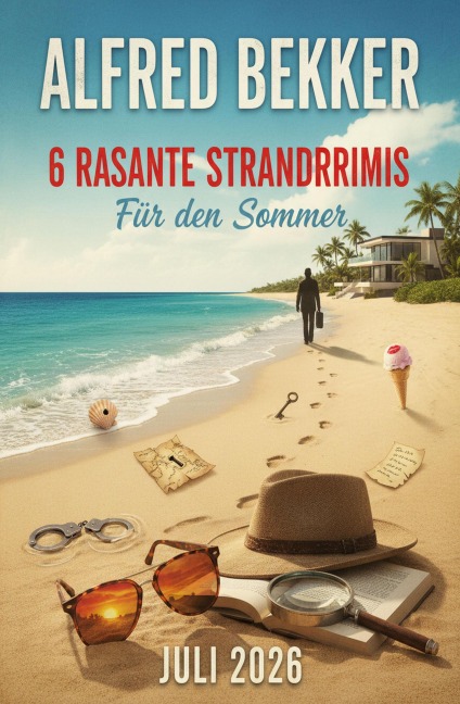 6 Rasante Strandkrimis für den Sommer Juli 2026 - Alfred Bekker