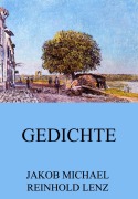 Cover-Bild zum Titel 'Gedichte' von 'Jakob Michael Reinhold Lenz'