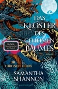 Cover-Bild zum Titel 'Das Kloster des geheimen Baumes - Die Thronfolgerin' von 'Samantha Shannon'