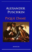 Cover-Bild zum Titel 'Pique Dame' von 'Alexander Puschkin'