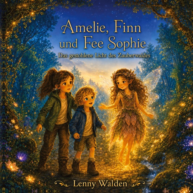 Amelie, Finn und Fee Sophie - Das gestohlene Licht des Zauberwaldes - Lenny Walden