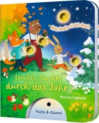 Cover-Bild zum Titel 'Mein Puste-Licht-Buch: Leuchte, leuchte durch das Jahr' von 'Sylvia Tress'