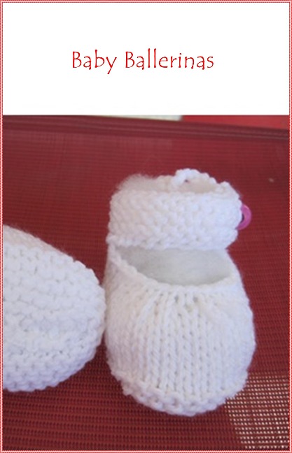 Strickanleitung Baby Ballerinas Sohlenlänge 10 cm - Kerstin Münchehofe