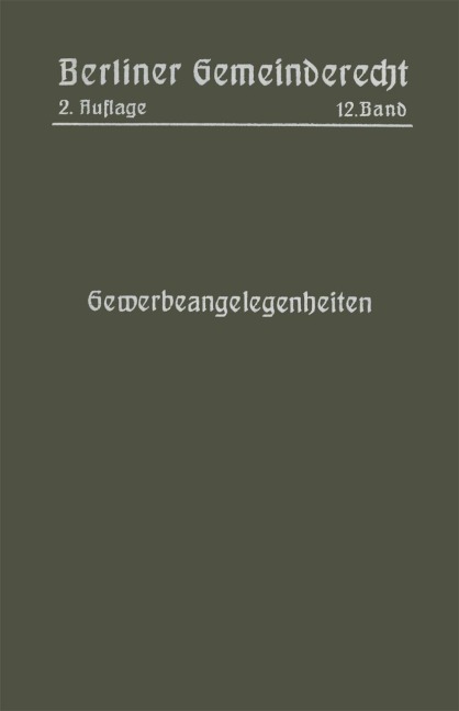 Gewerbeangelegenheiten - Magistrat Von Berlin