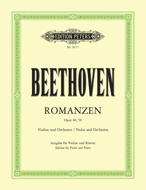 Romanzen für Violine und Orchester - G-Dur op. 40 · F-Dur op. 50 - Ludwig van Beethoven