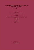 Cover-Bild zum Titel 'Verzeichnis der in den Supplikenregistern der Pönitentiarie Leos X. vorkommenden Personen, Kirchen und Orte des Deutschen Reiches (1513-1521)' von ''