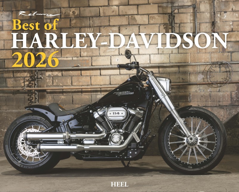 Best of Harley Davidson Kalender 2026 Premium XXL - Dieter Rebmann