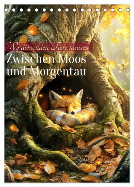 Zwischen Moos und Morgentau (Tischkalender 2026 DIN A5 hoch), CALVENDO Monatskalender - Daniela Tapper
