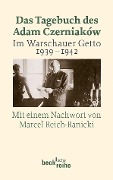 Cover-Bild zum Titel 'Das Tagebuch des Adam Czerniaków' von 'Adam Czerniakow'