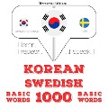 1000 essential words in Swedish - Jm Gardner