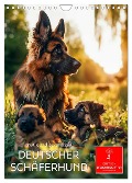 Deutscher Schäferhund - mutig und zuverlässig (Wandkalender 2025 DIN A4 hoch), CALVENDO Monatskalender - Peter Roder