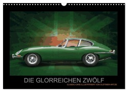 Cover-Bild zum Titel 'DIE GLORREICHEN ZWÖLF (Wandkalender 2027 DIN A3 quer), CALVENDO Monatskalender' von 'Oldtimer-Art. de Freiwah'