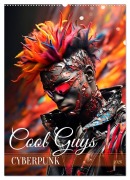 CYBERPUNK Cool guys (Wall Calendar 2026 DIN A2 portrait), CALVENDO 12 Month Wall Calendar - Melanie Viola