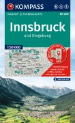 Cover-Bild zum Titel 'KOMPASS Wanderkarten-Set 290 Innsbruck und Umgebung (2 Karten) 1:50.000' von ''