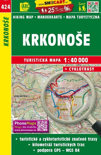 Wanderkarte Tschechien Krkonose - 