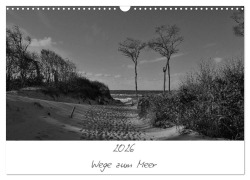 Cover-Bild zum Titel 'Wege zum Meer (Wandkalender 2026 DIN A3 quer), CALVENDO Monatskalender' von 'Uwe Becker'