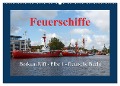 Feuerschiffe - Borkum Riff - Elbe 1 - Deutsche Bucht (Wandkalender 2024 DIN A2 quer), CALVENDO Monatskalender - Rolf Pötsch