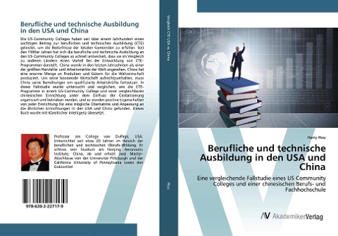 Berufliche und technische Ausbildung in den USA und China - Harry Hou