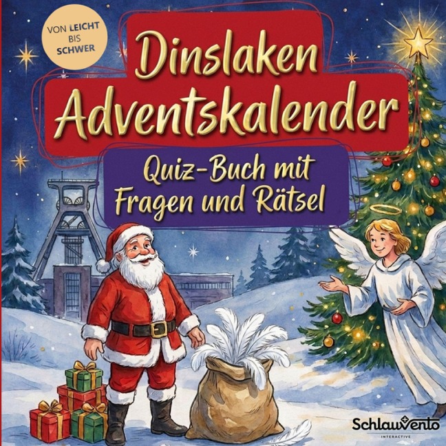Dinslaken-Adventskalender: Quiz-Buch mit Fragen und Rätsel - Schlauvento Interactive
